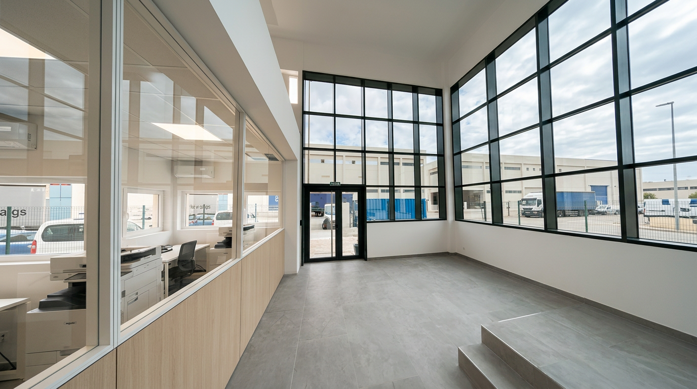 Muro Cortina Interior · Santander
